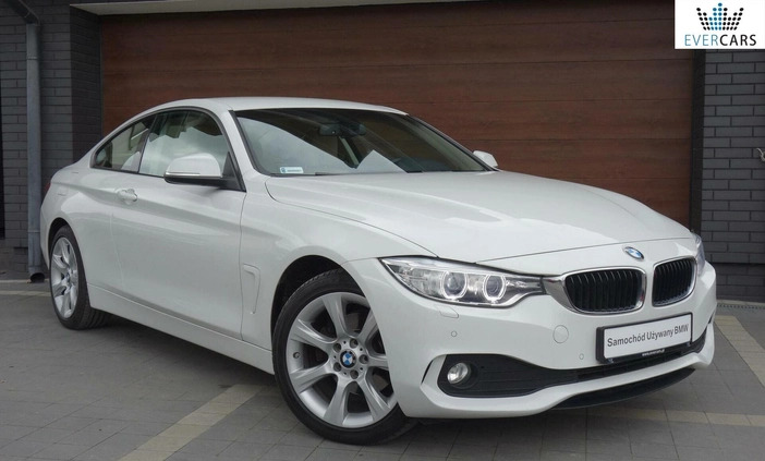 BMW Seria 4 cena 82900 przebieg: 121000, rok produkcji 2014 z Lubawa małe 436